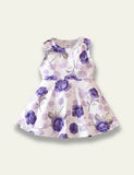 Flower Printed Sleeveless Dress - Mini Taylor