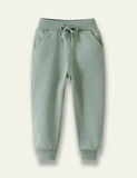 Green Cotton Pants