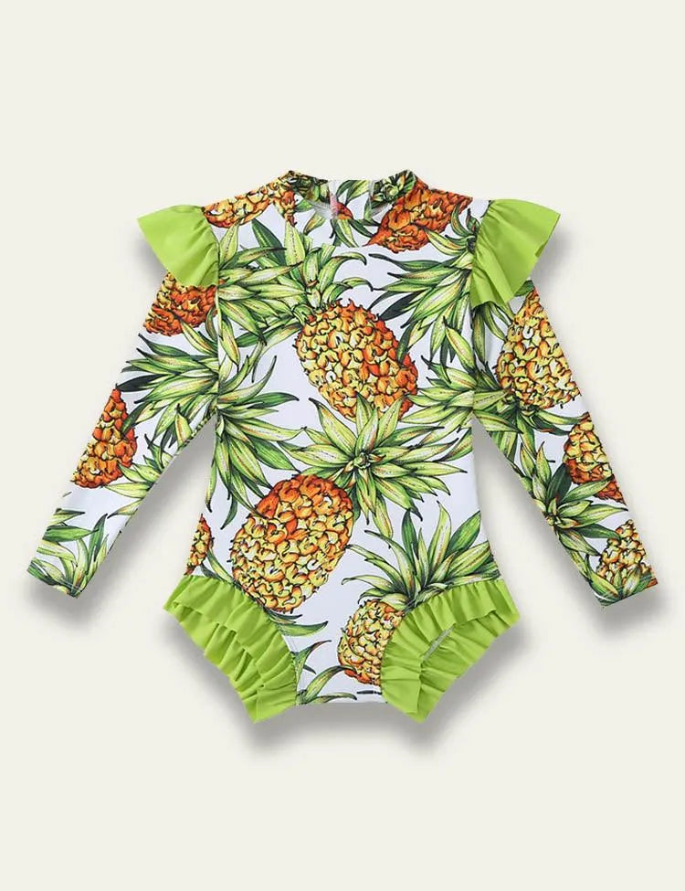 Multicolor Printed One-piece Swimsuit - Mini Taylor