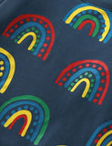 Rainbow Circle Printed Sweatshirt - Mini Taylor