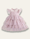 Star Sequin Fluffy Tulle Princess Party Dress - Mini Taylor