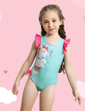 Unicorn Ruffle Swimsuit - Mini Taylor